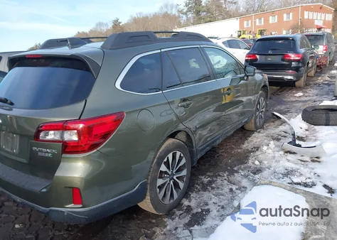 2017 Subaru Outback 2.5I Limited z USA, uszkodzony, nr VIN 4S4BSANC1H3311888